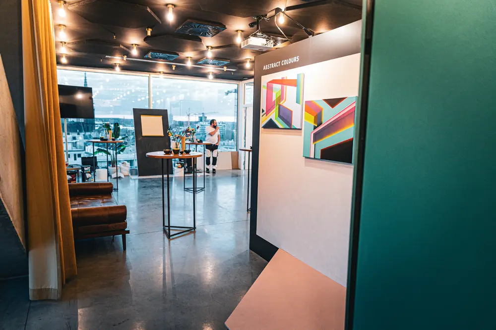 Kunstwerken voor schilderstechnieken