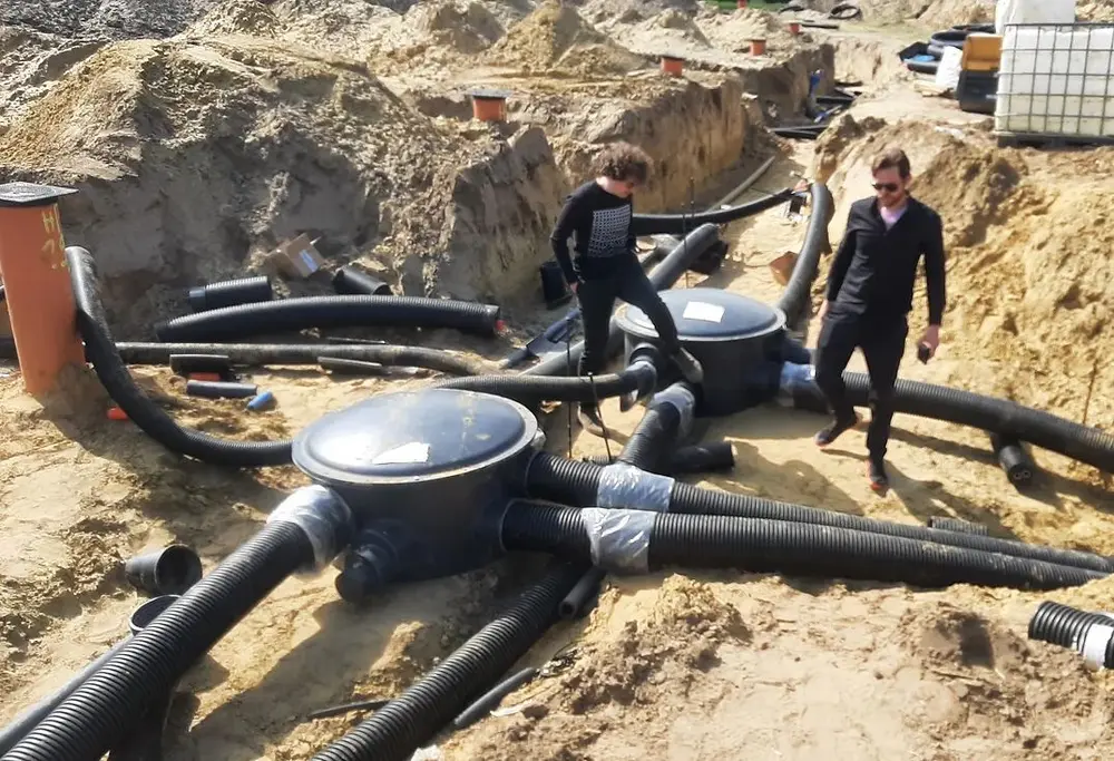 Een warmtenet verdeelt de warmte