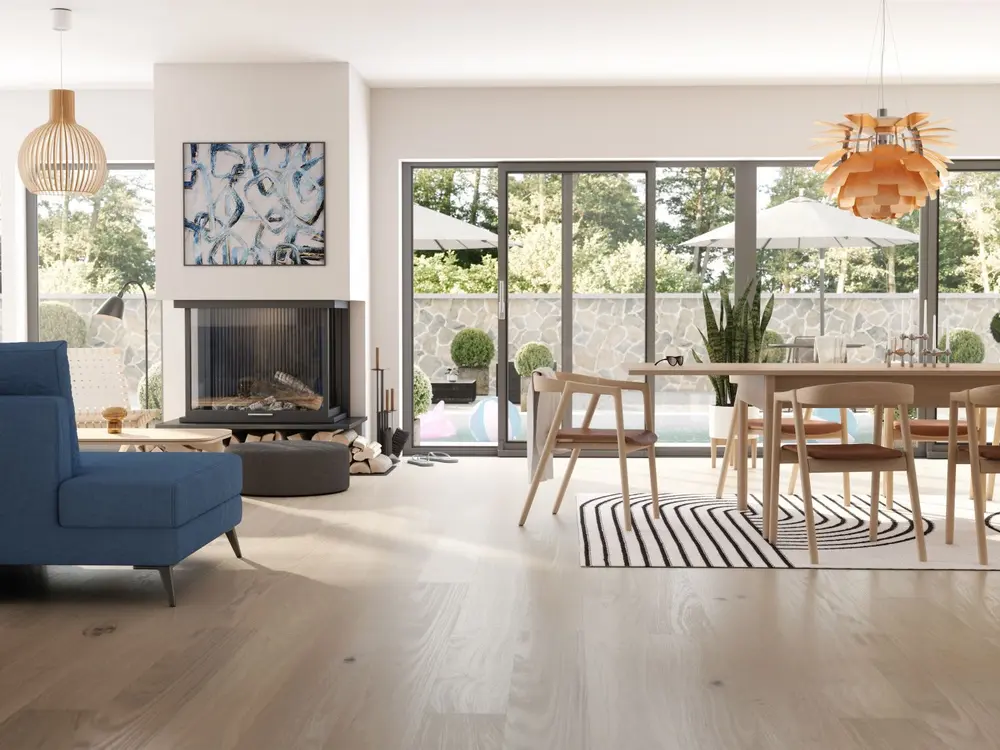 Nieuwe vloer van Bjelin