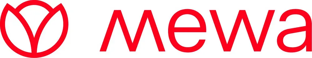 MEWA nieuwe logo Decoratie