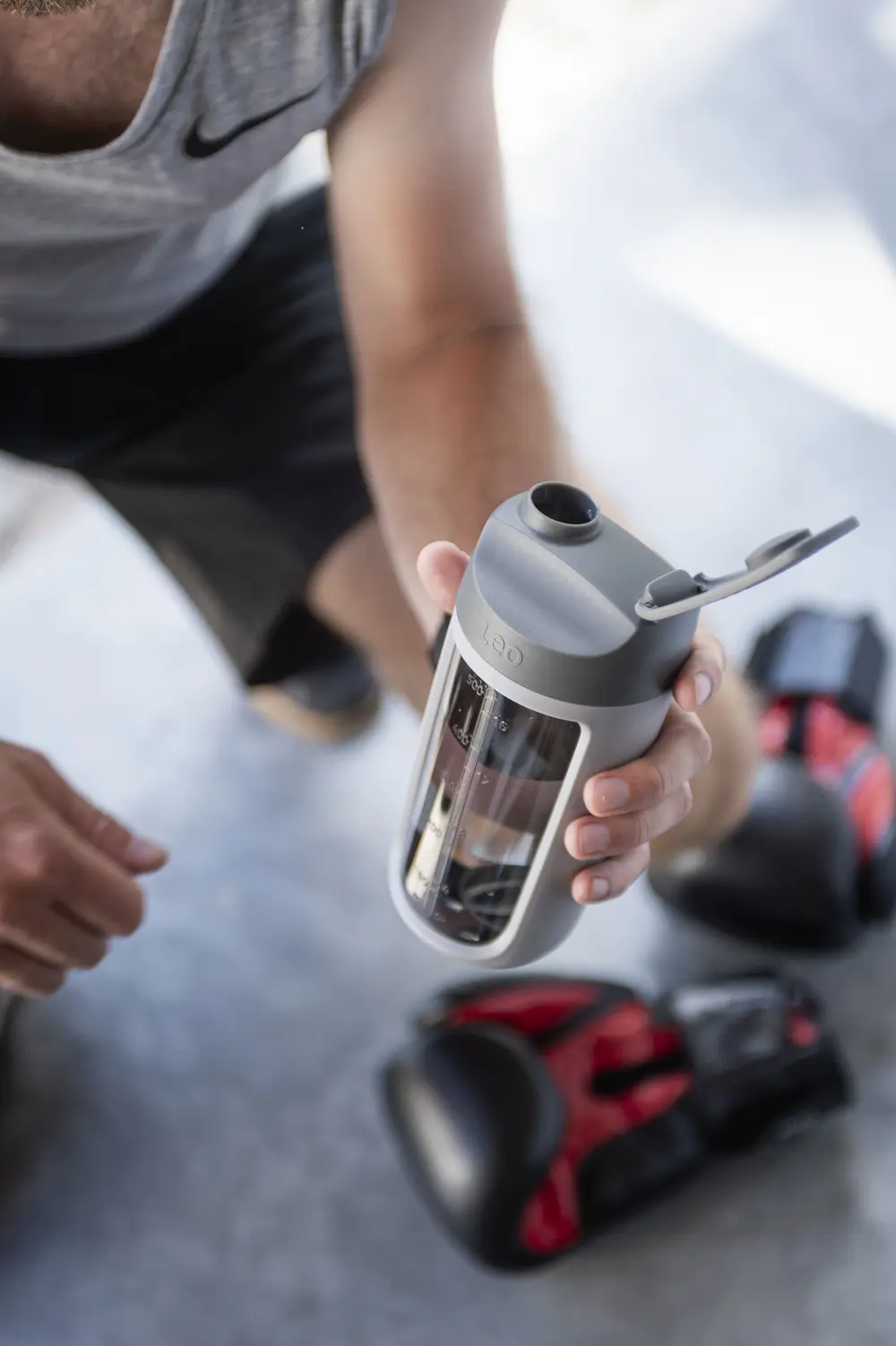 Sportieve mensen hebben graag een shaker bij de hand