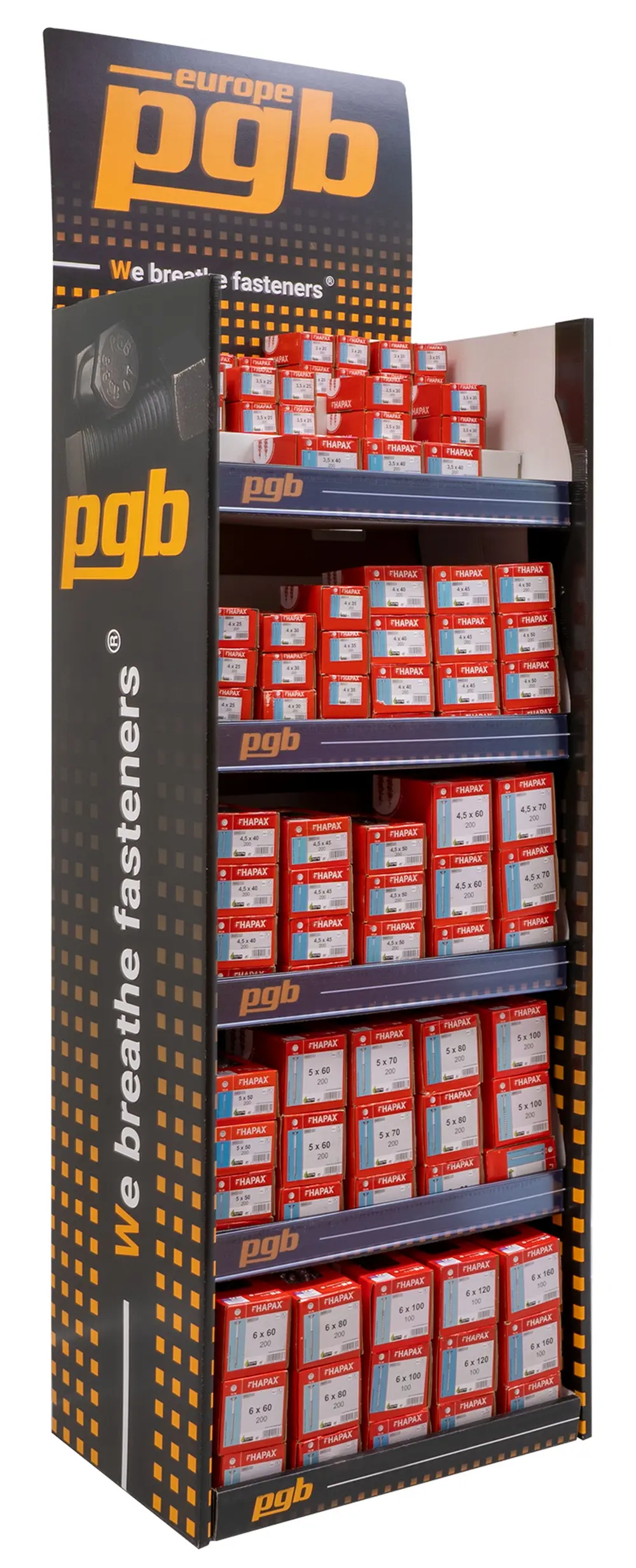 Display van pgb-Europe