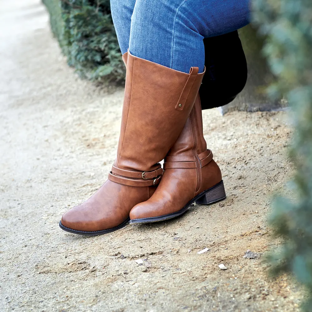 Lise Cognac Boots Gabylou