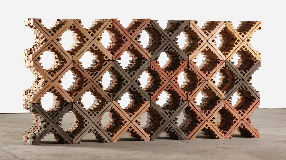 Kunstenaar atelier Gent Waste Brick