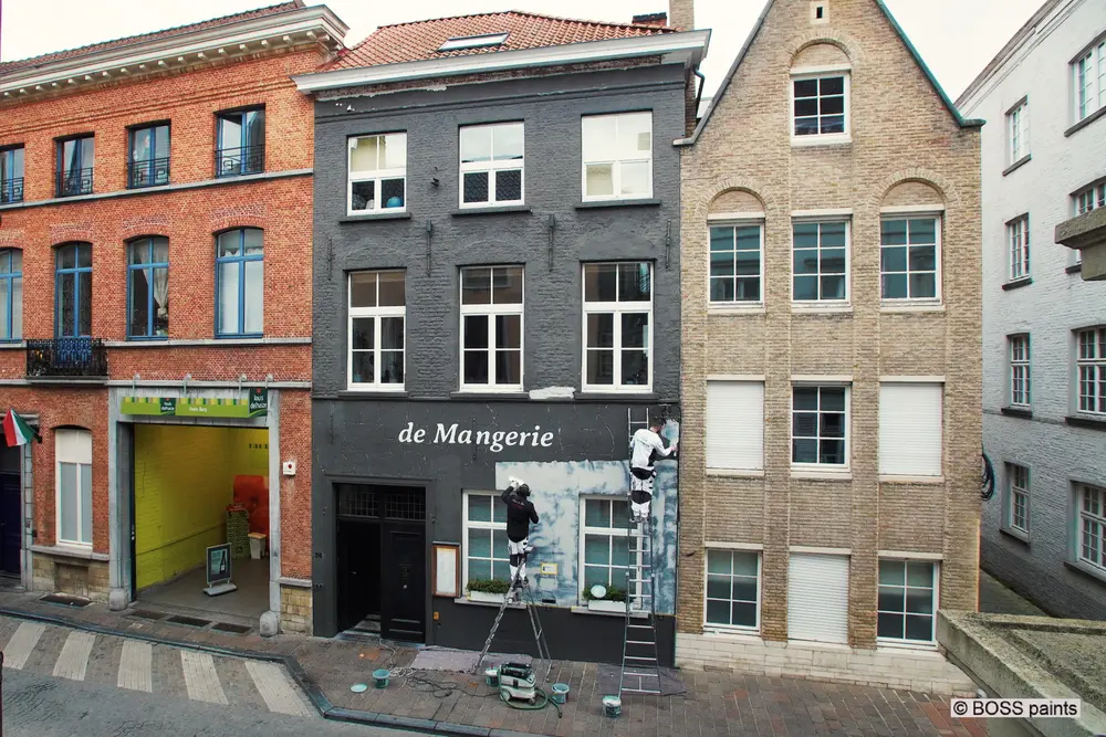 de mangerie pleisterwek