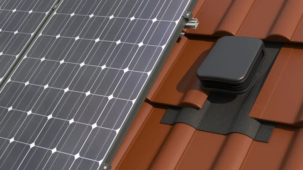 Valetis dakdoorvoer voor mechanische luchtafvoersystemen