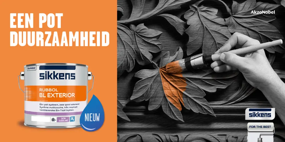 Een pot duurzaamheid van Sikkens