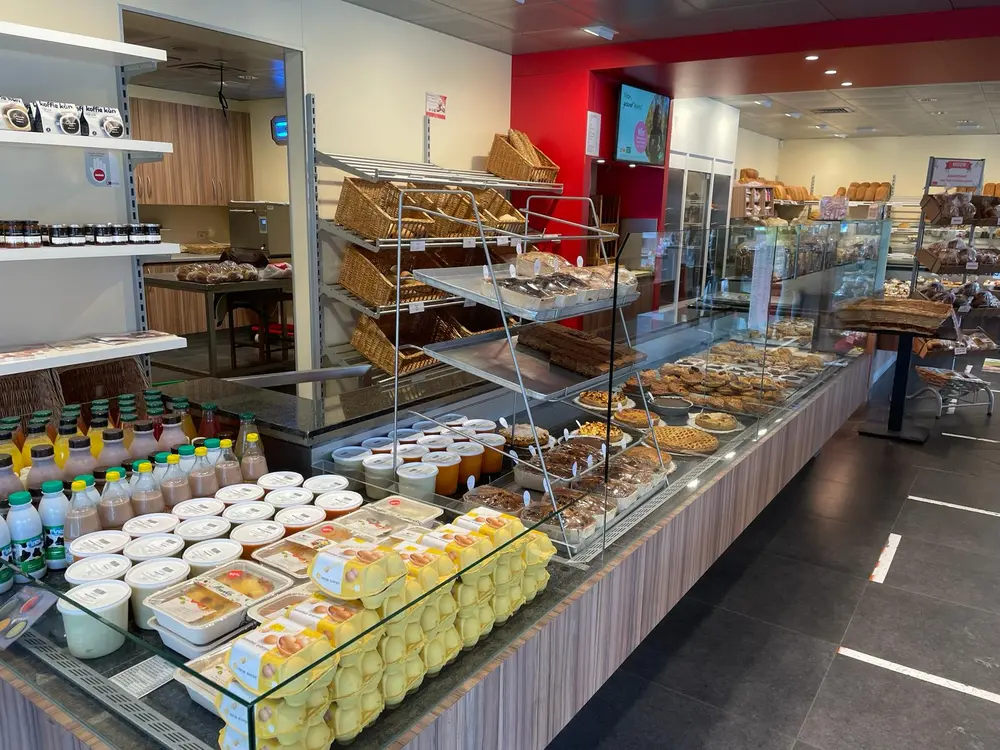 Toog van de bakkerij