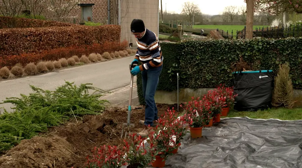 grond voorbereiden spotvork