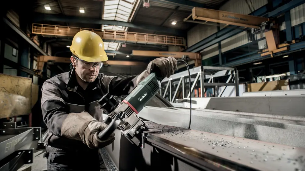 Kantenfrees Metabo lasnaadvoorbereiding 