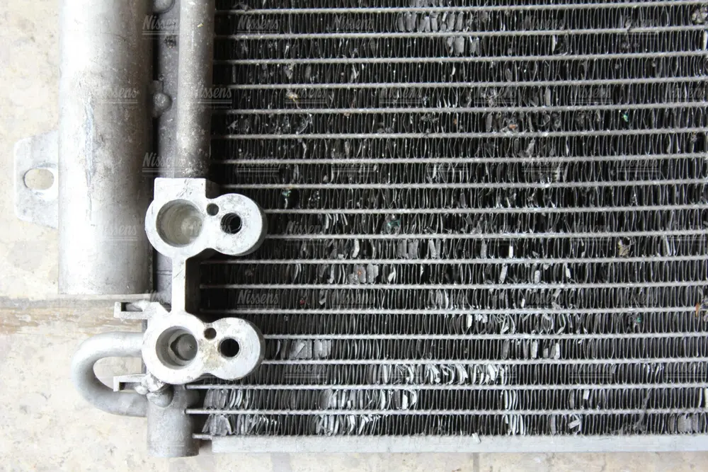 Beschadiging van condensorlamellen