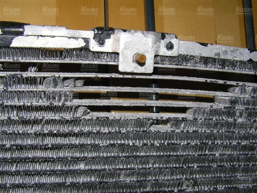 Ontbrekende condensorlamellen