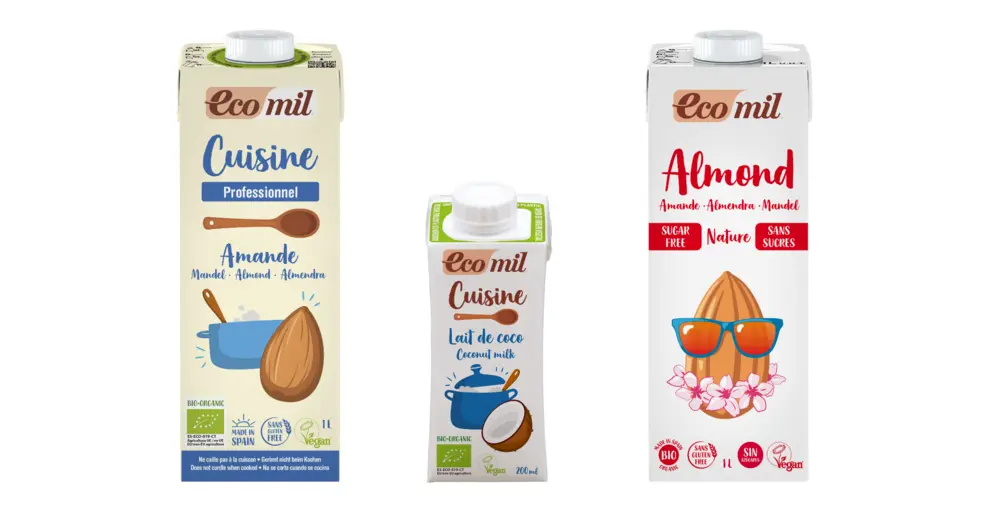 drie producten Ecomil