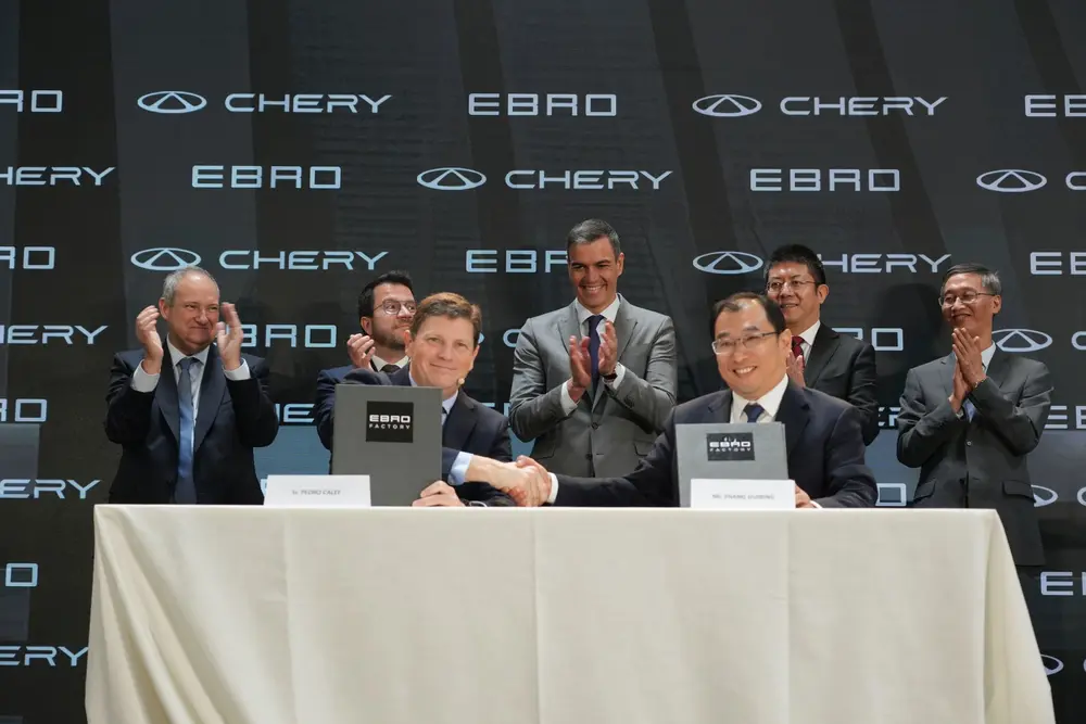 Chery Automobile kondigt productie aan op Europese bodem 1