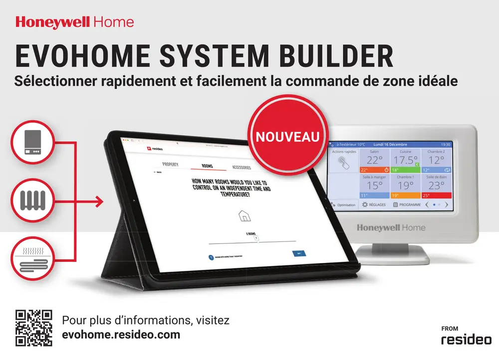 evohome system builder FR
