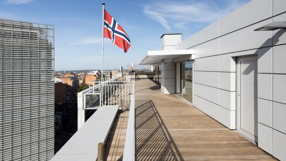 Kebony - Noorse ambassade in Brussel