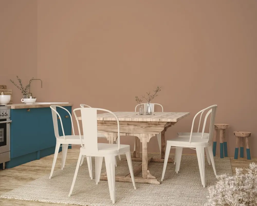 Libert paints wandafwerking keuken