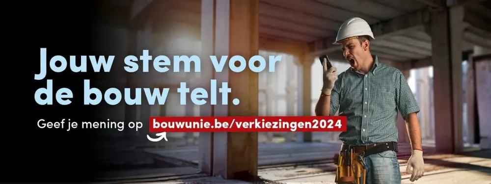 Bouwunie koers verkiezingen