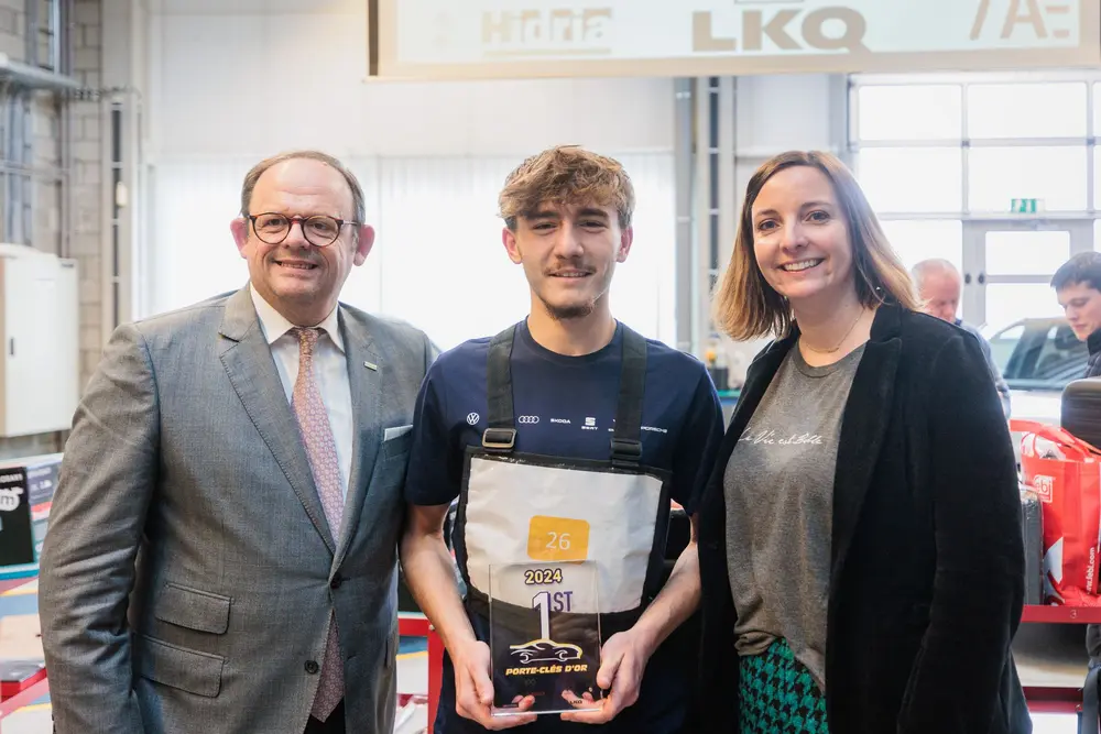 Bastian Debiève remporte le premier prix du ’Porte-Clés d’Or’ 1