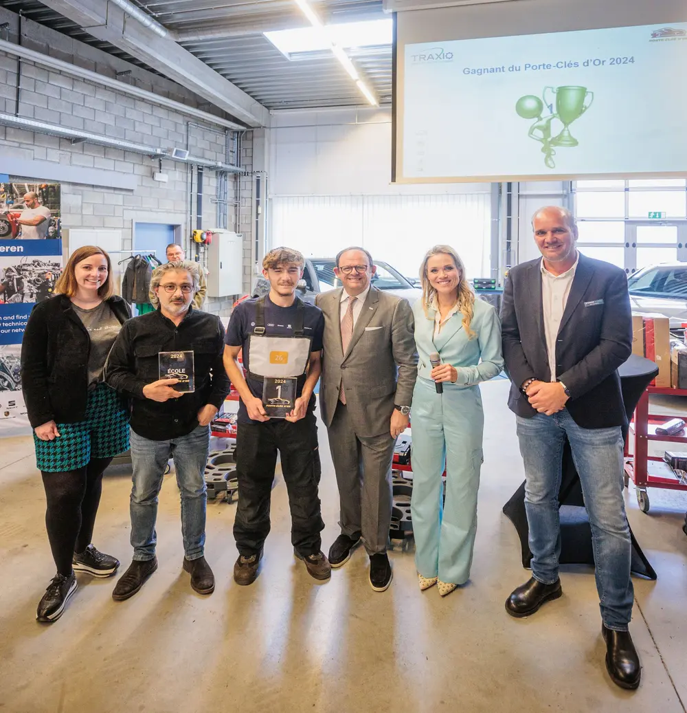 Bastian Debiève remporte le premier prix du ’Porte-Clés d’Or’ 2