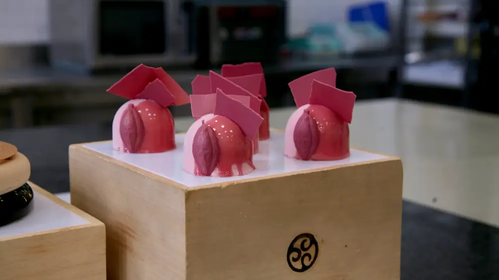 Ruby chocolade creatie