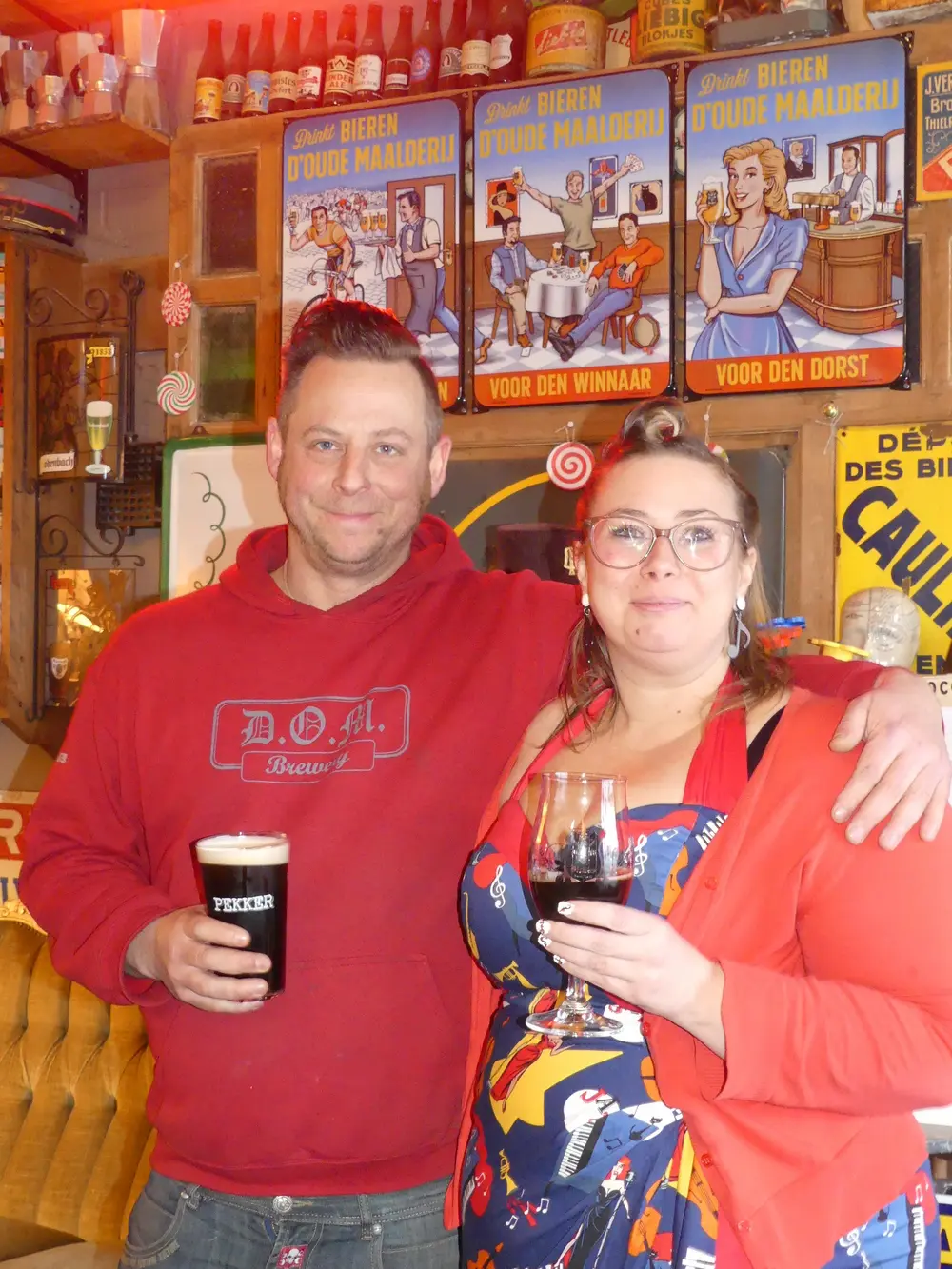 Jef Purens en Liesbet Schoonvliet van The Mash