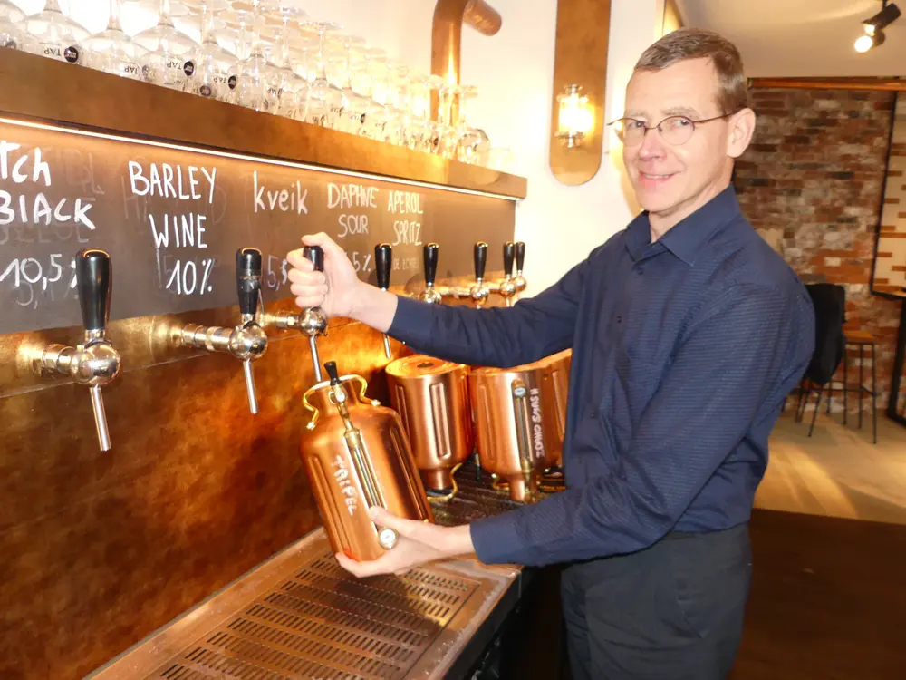 Bart Balis van Brewmine Tap