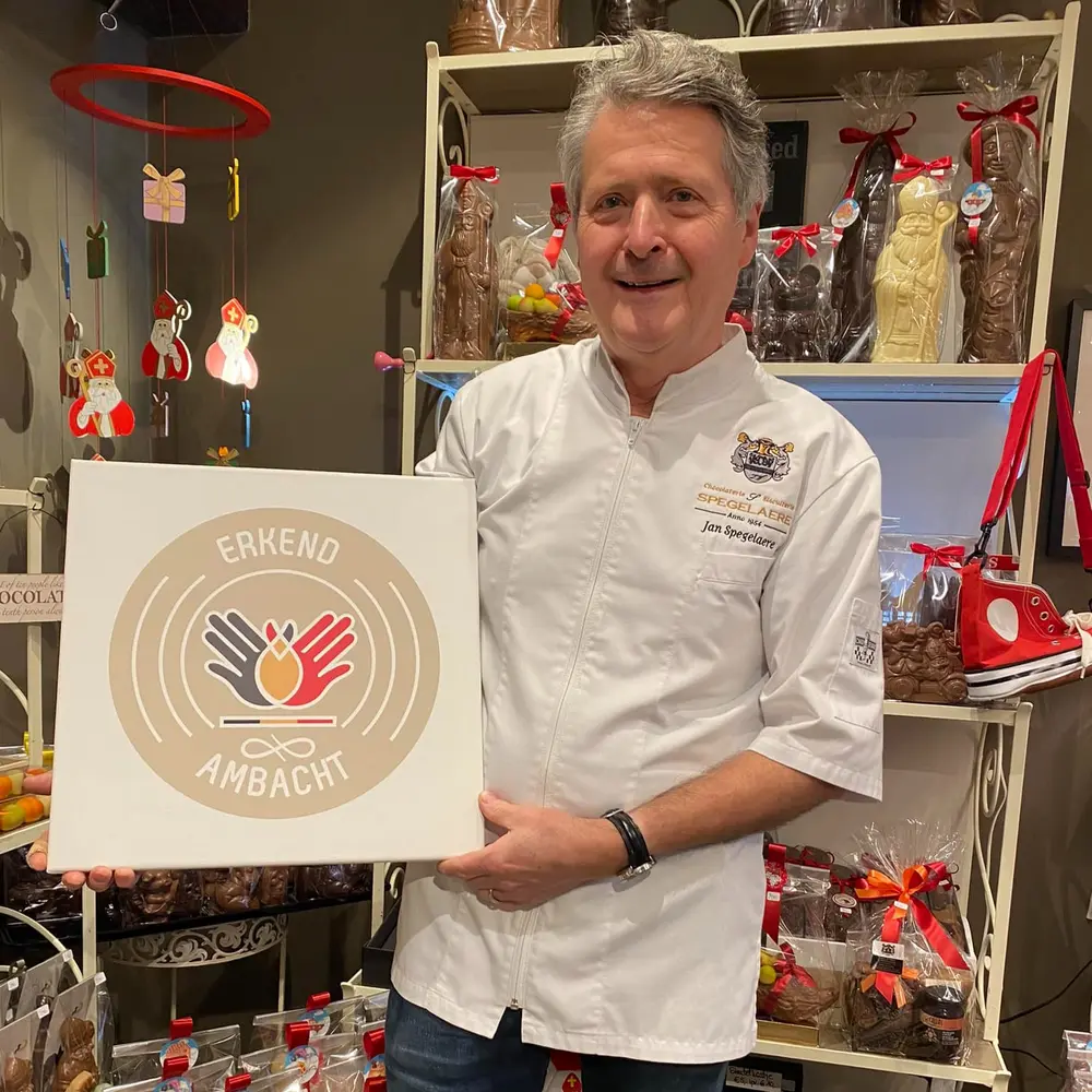 Chocolatier Jan Spegelaere