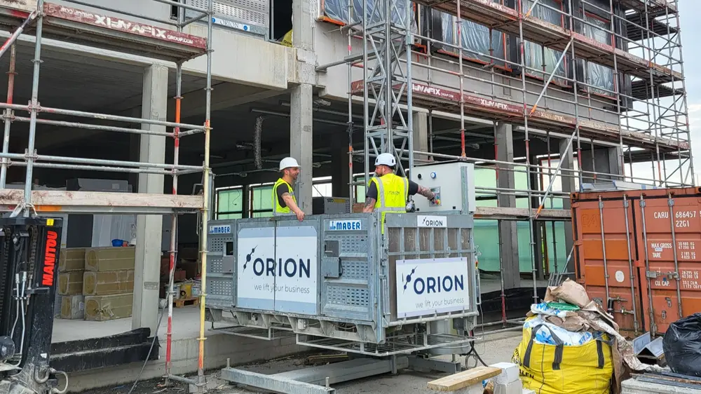 Bouwlift van fabrikant Orion