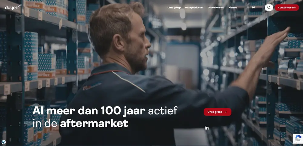 Doyen lanceert zijn nieuwe website