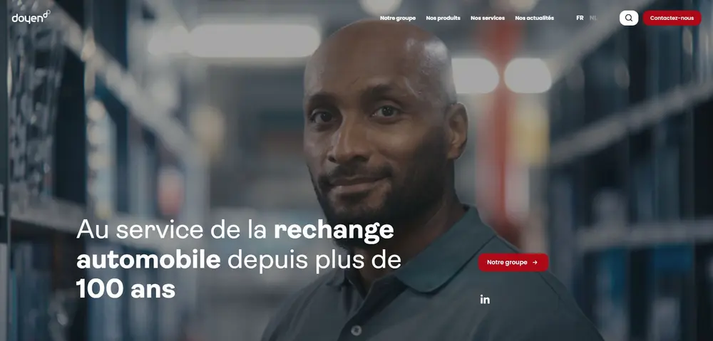 Doyen dévoile son nouveau site web