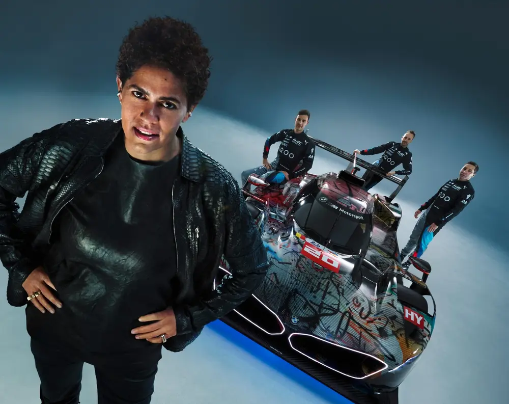 Wereldpremière van Julie Mehretu's BMW Art Car  3