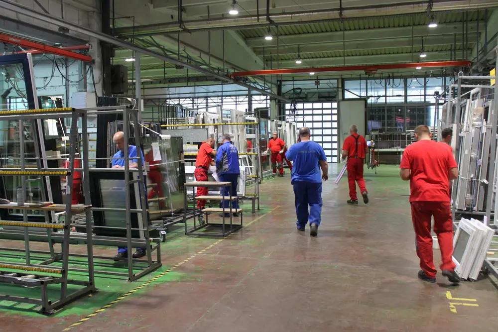 Châssis PVC atelier Herceg