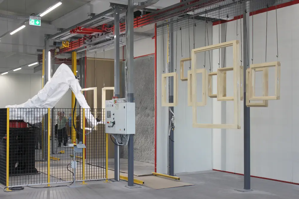 Robot peinture bois Herceg