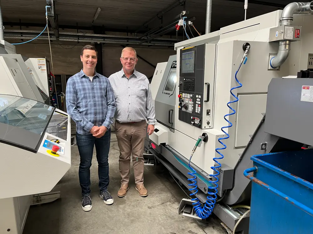 Glenn De Wever en Erik Kinat