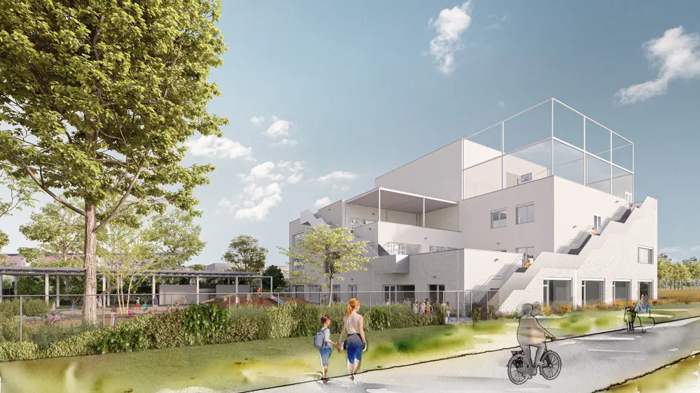 simulatie vanop spoorwegtalud