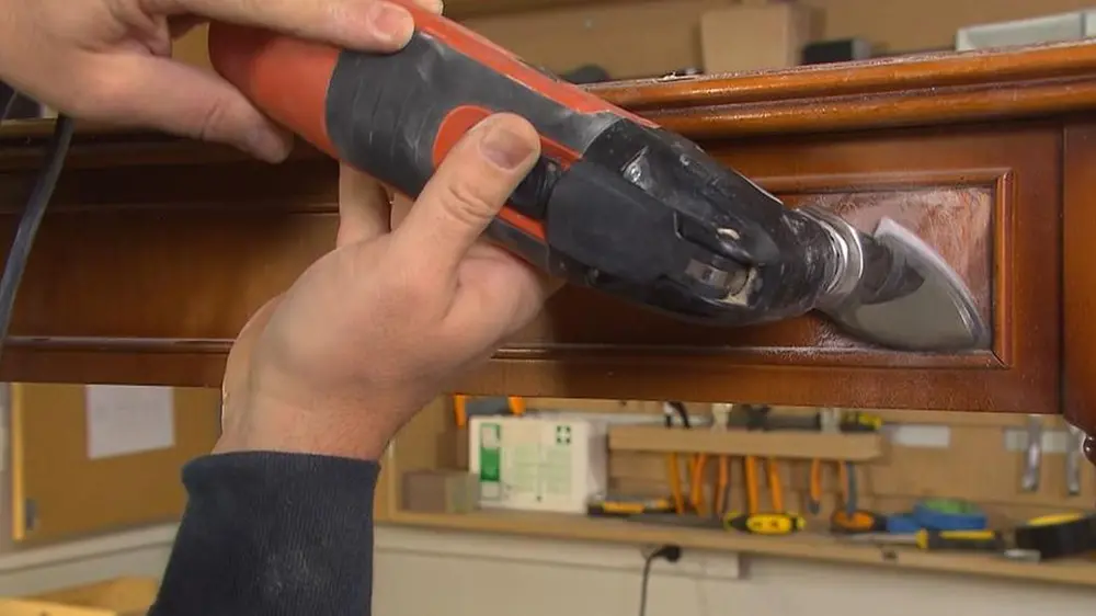 ergonomie van een schuurmachine