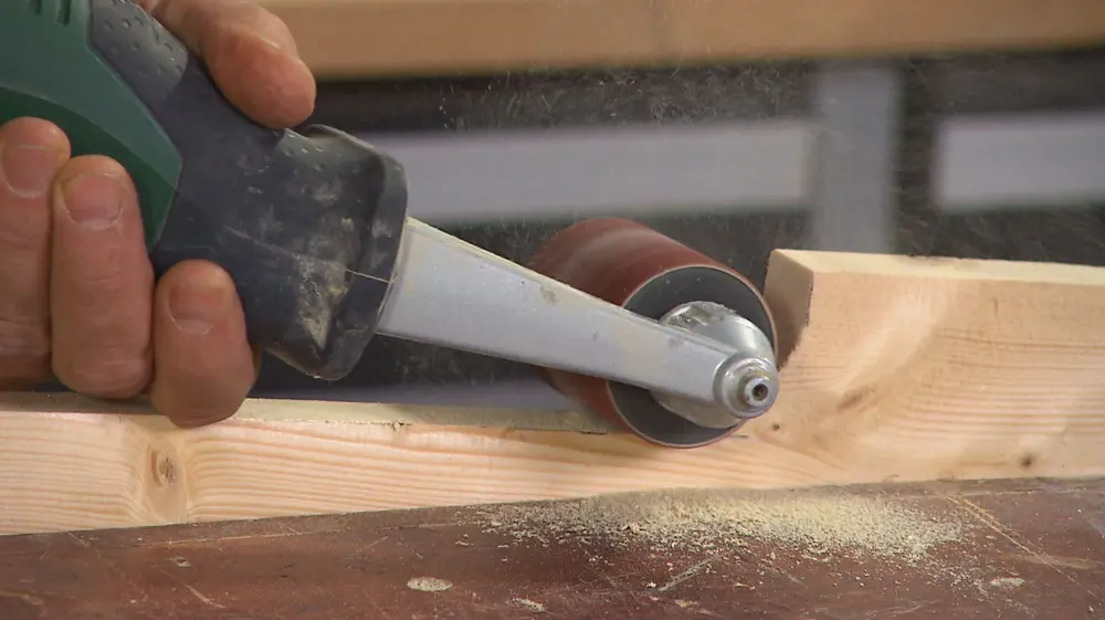 schuurroller gebruiken