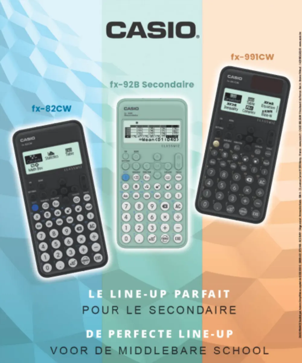 casio rekenmachines