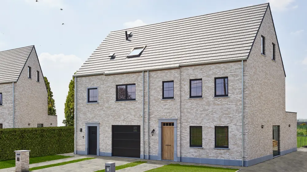 pvc voordeur render Deceuninck