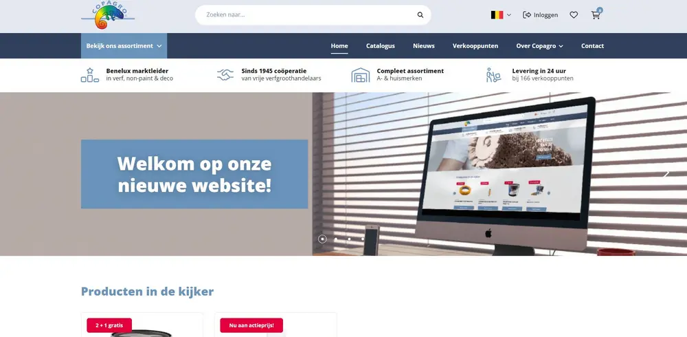 Nieuwe website nl
