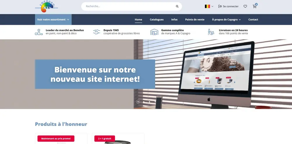 Nouveau site internet
