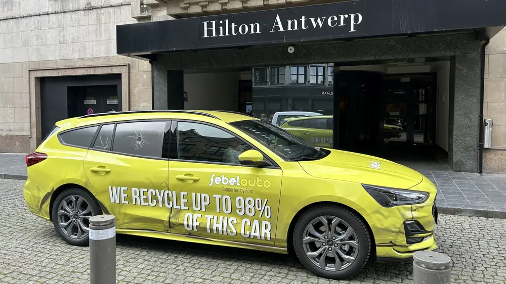 Wrapped auto Febelauto