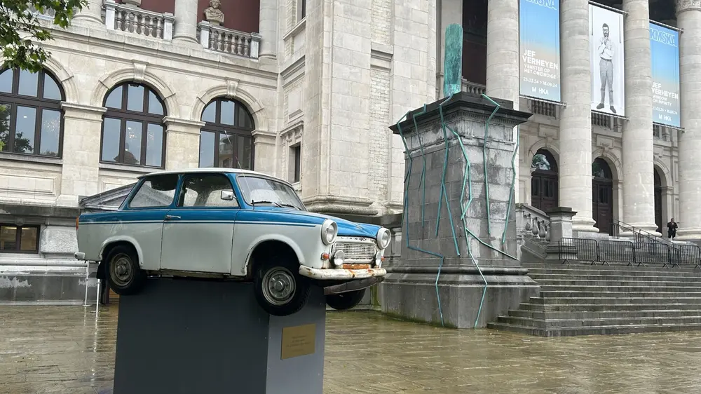 Febelauto straatbeeld Antwerpen