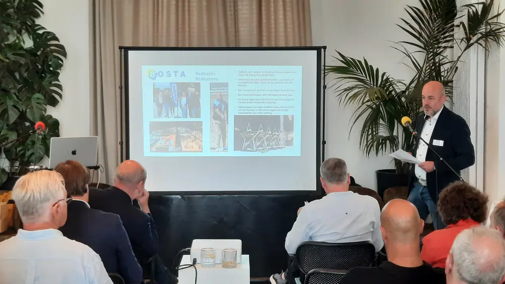 Voorzitter Tom Smets van Staedtler 