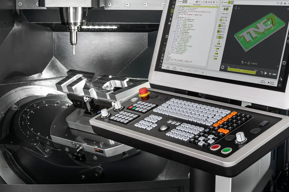 TNC7 grafische 6D-instelling