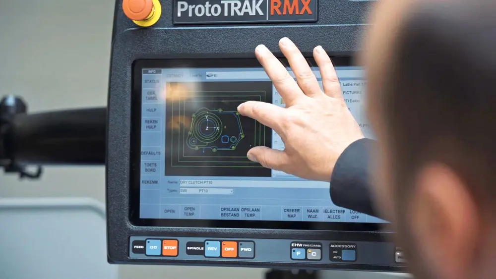 ProtoTRAK interface