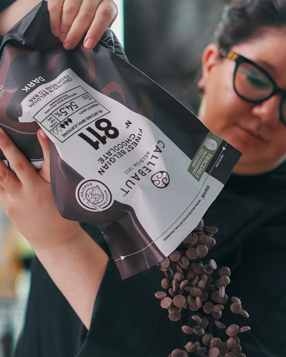 callebaut chocolade vloeibaarheden