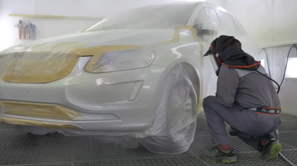 stapsgewijze 3-laagsreparatie van parelmoerwit 1