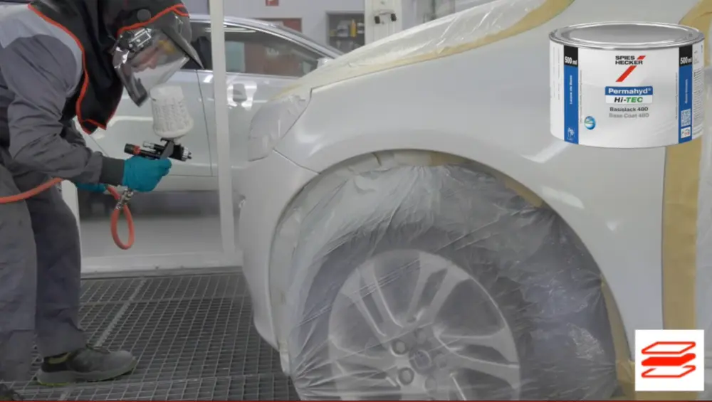 stapsgewijze 3-laagsreparatie van parelmoerwit 3